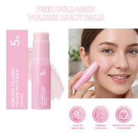 Natural Gentle 5% Volufiline PDRN Collagen Stick Multi Functional Hydrating Plumping Balm For Daily Full Body Skin Maintenance